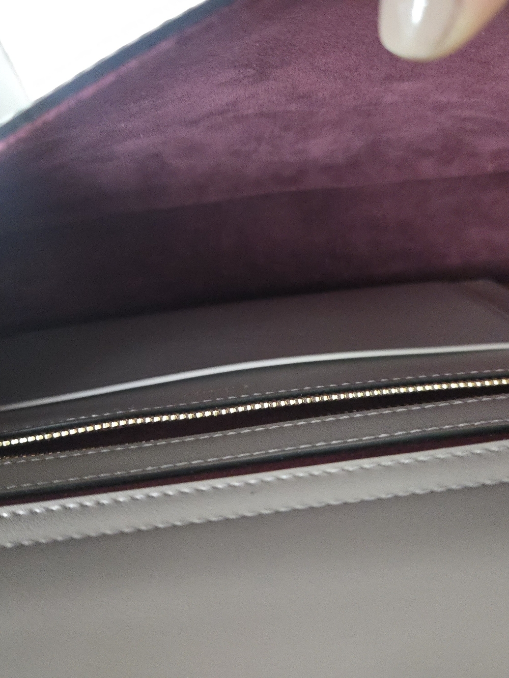 Cartier Must de Cartier C Crossbody Bag Beige Gray w/ Dust Bag & Card EUC - Picture 13 of 17